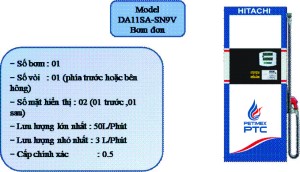 Trụ bơm Hitachi